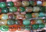 AGBS103 15 inches 13*18mm drum agate gemstone beads wholesale