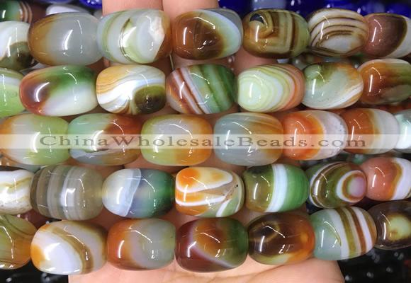 AGBS104 15 inches 13*18mm drum agate gemstone beads wholesale