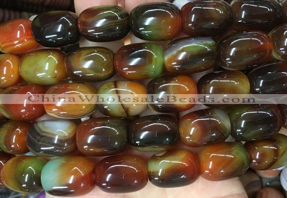 AGBS105 15 inches 13*18mm drum agate gemstone beads wholesale