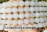 AGBS115 15 inches 14mm round agate gemstone beads wholesale