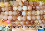 AGBS121 15 inches 14mm round agate gemstone beads wholesale