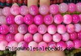 AGBS123 15 inches 14mm round agate gemstone beads wholesale