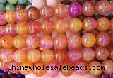 AGBS125 15 inches 14mm round agate gemstone beads wholesale