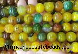 AGBS127 15 inches 14mm round agate gemstone beads wholesale