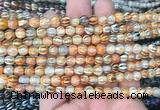 AGBS201 15 inches 6mm round tibetan dzi agate gemstone beads