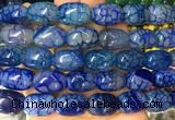 AGBS91 15 inches 13*18mm drum agate gemstone beads wholesale