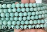 AMBS03 15 inches 8mm round amazonite beads wholesale