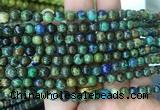 AZBS01 15 inches 6mm round azurite gemstone beads wholesale