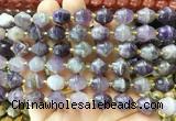 BLBS02 15 inches 10*11mm bell amethyst beads wholesale