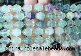 BLBS09 15 inches 10*11mm bell fluorite beads wholesale