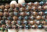 BLBS15 15 inches 10*11mm bell mahogany obsidian beads wholesale