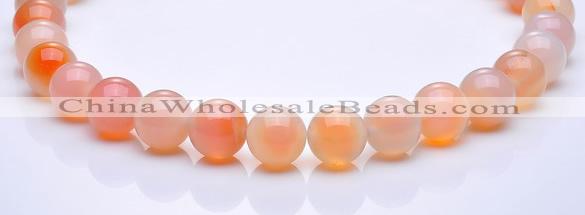 CAG267 14mm round agate gemstone beads Wholesale