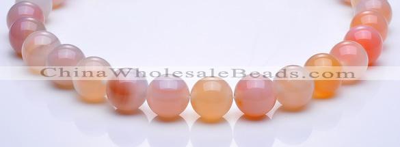 CAG268 16mm round agate gemstone beads Wholesale