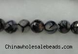 CAG450 15.5 inches 10mm faceted round agate beads Wholesale