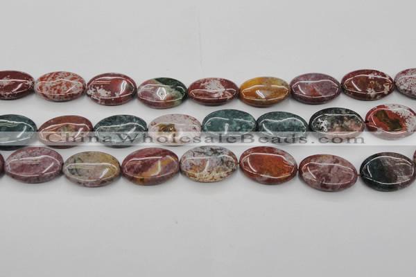 CAG6799 15.5 inches 18*25mm oval Indian agate beads wholesale