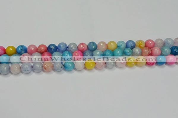 CAG9130 15 inches 8mm round agate gemstone beads wholesale