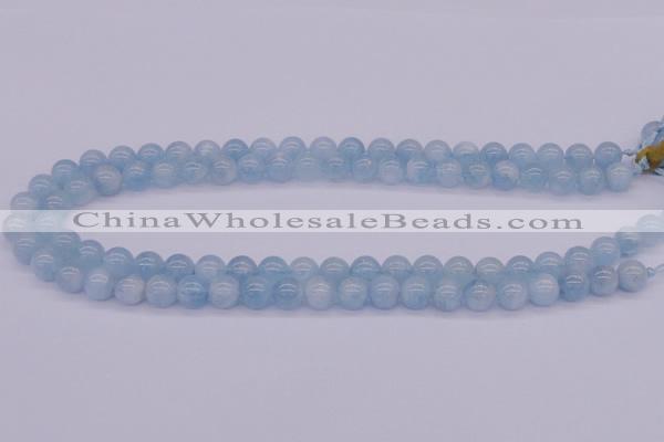 CAQ122 15.5 inches 6mm round AAA grade natural aquamarine beads