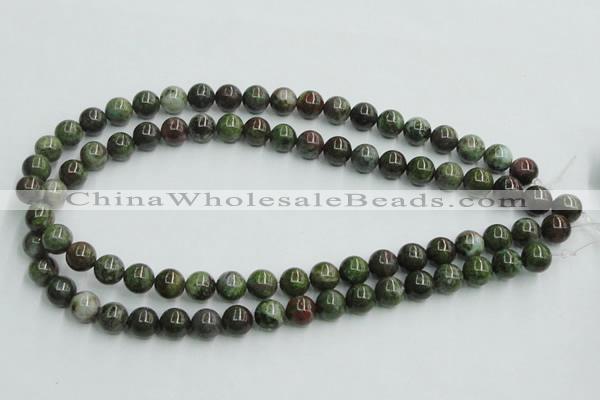 CBG02 15.5 inches 10mm round bronze green gemstone beads wholesale