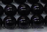 CBQ505 15.5 inches 14mm round natural black quartz beads