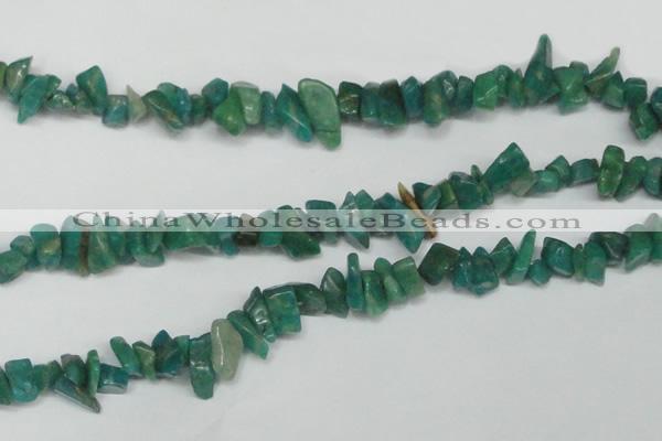 CCH231 34 inches 5*8mm Russian amazonite chips gemstone beads wholesale