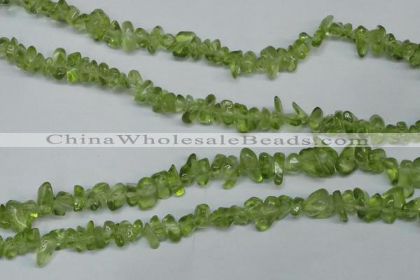 CCH252 34 inches 5*8mm synthetic crystal chips beads wholesale