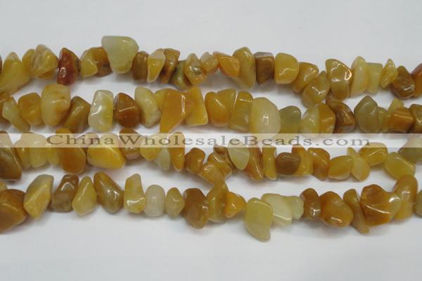 CCH271 34 inches 8*12mm yellow aventurine chips gemstone beads wholesale