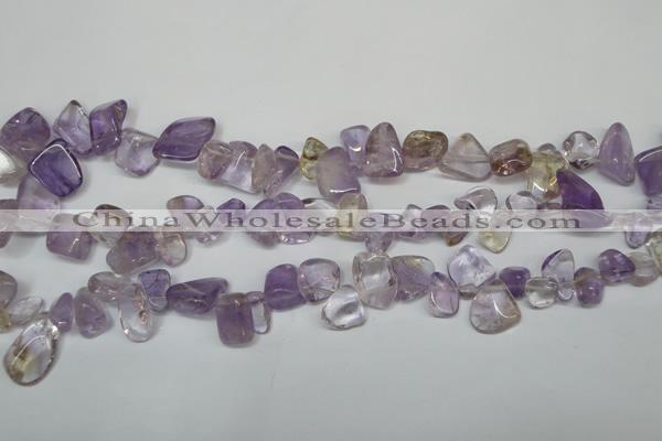 CCH314 15.5 inches 10*15mm ametrine chips gemstone beads wholesale