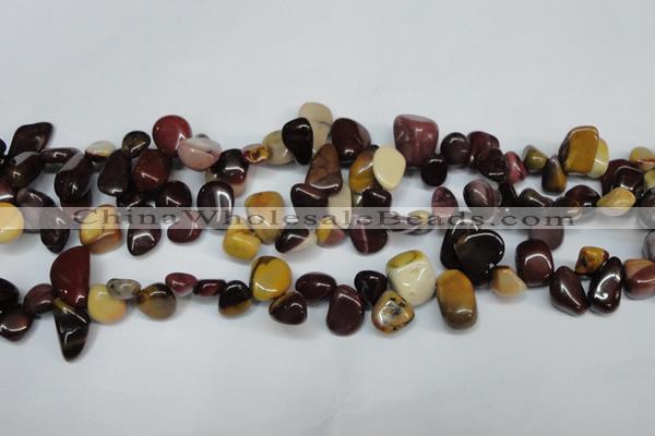 CCH326 15.5 inches 10*15mm mookaite chips gemstone beads wholesale