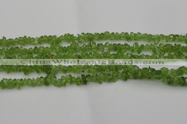 CCH600 15.5 inches 4*6mm olive quartz chips beads wholesale