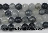 CCN1263 15.5 inches 8mm faceted round candy jade beads wholesale