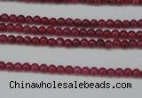 CCN1335 15.5 inches 3mm round candy jade beads wholesale