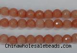 CCN1811 15 inches 6mm faceted round candy jade beads wholesale