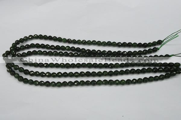 CCN1921 15 inches 6mm faceted round candy jade beads wholesale