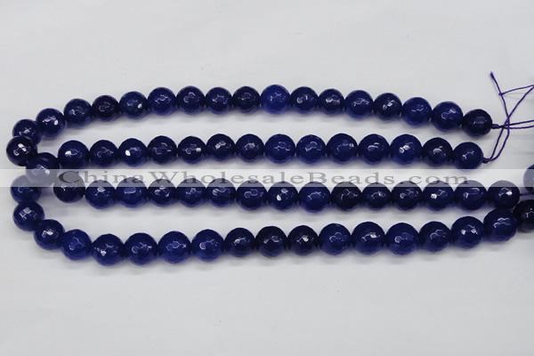 CCN1965 15 inches 14mm faceted round candy jade beads wholesale