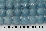 CCN2016 15 inches 6mm faceted round candy jade beads wholesale