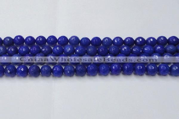 CCN2069 15 inches 14mm faceted round candy jade beads wholesale