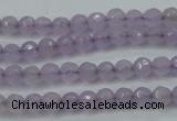 CCN2286 15.5 inches 4mm faceted round candy jade beads wholesale