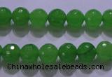 CCN2302 15.5 inches 12mm faceted round candy jade beads wholesale