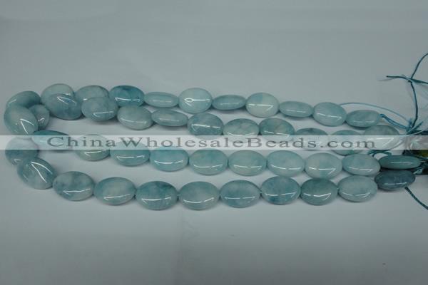 CCN2950 15.5 inches 13*18mm oval candy jade beads wholesale