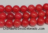 CCN33 15.5 inches 8mm round candy jade beads wholesale