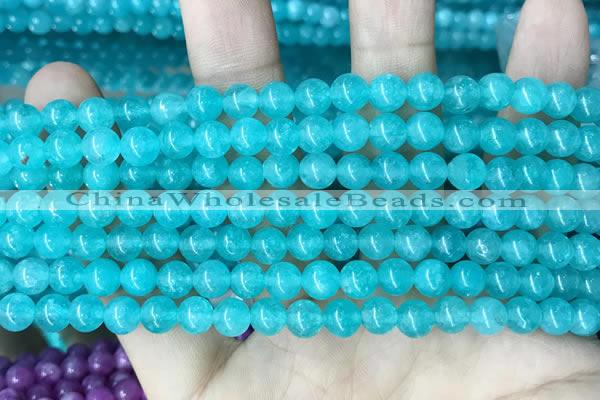 CCN5289 15 inches 6mm round candy jade beads Wholesale