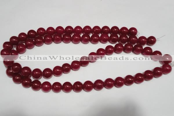 CCN53 15.5 inches 12mm round candy jade beads wholesale