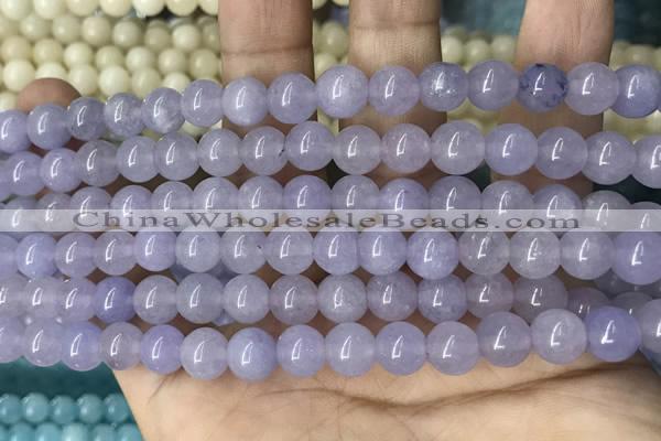 CCN5443 15 inches 8mm round candy jade beads Wholesale