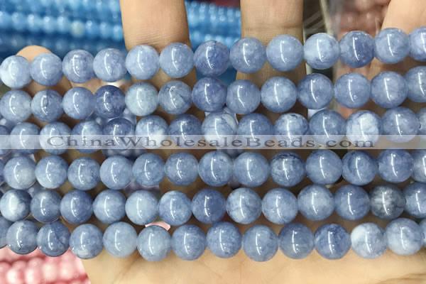 CCN5458 15 inches 8mm round candy jade beads Wholesale