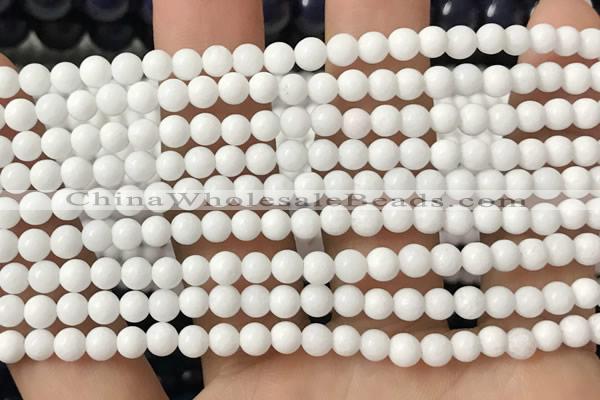 CCN6026 15.5 inches 4mm round candy jade beads Wholesale