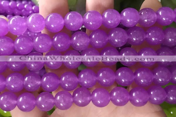 CCN6065 15.5 inches 8mm round candy jade beads Wholesale