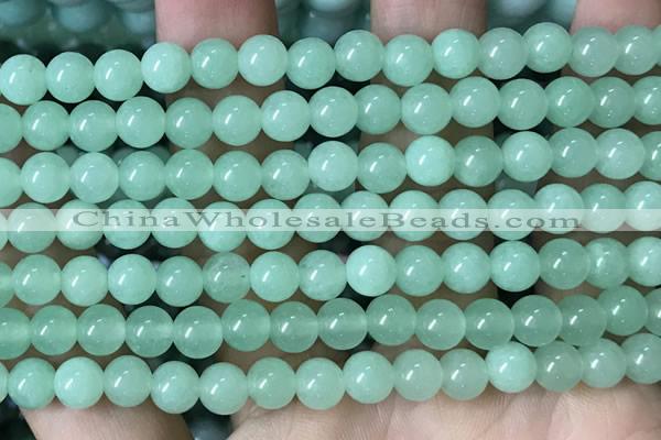 CCN6129 15.5 inches 6mm round candy jade beads Wholesale