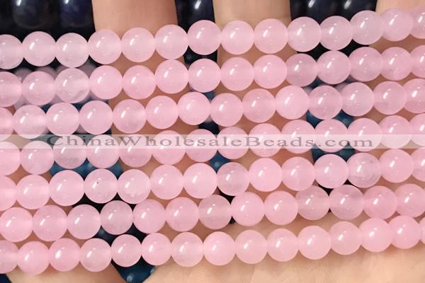 CCN6162 15.5 inches 8mm round candy jade beads Wholesale