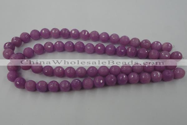 CCN761 15.5 inches 4mm faceted round candy jade beads wholesale