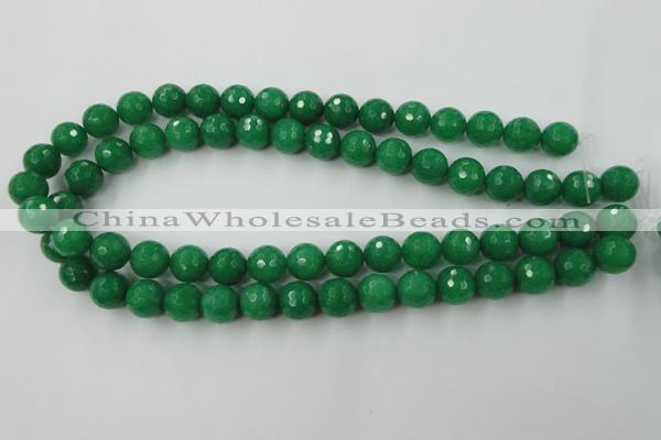 CCN763 15.5 inches 4mm faceted round candy jade beads wholesale